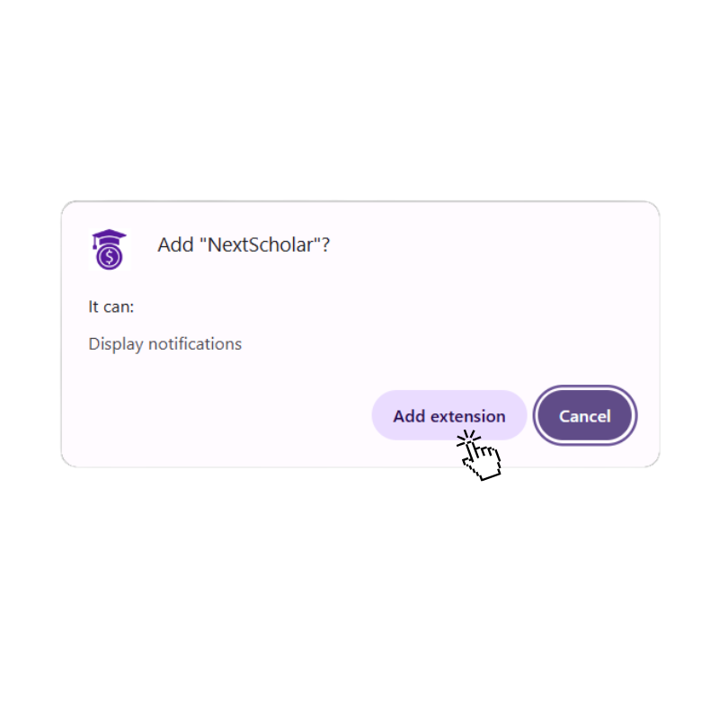 Confirm Extension